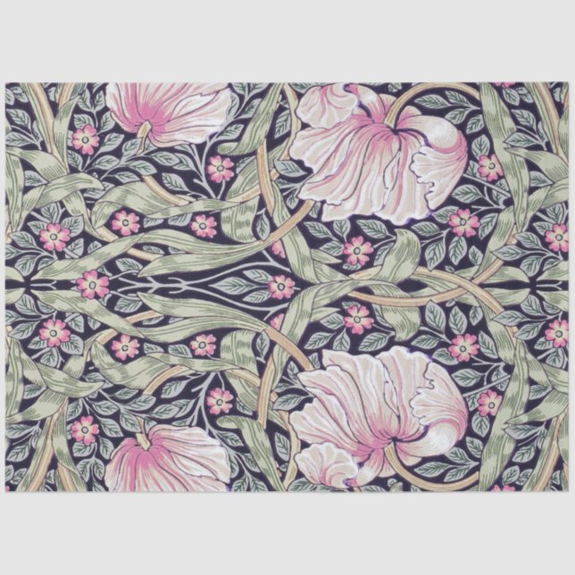 Papel De Seda Pimpernel, William Morris (Anverso)