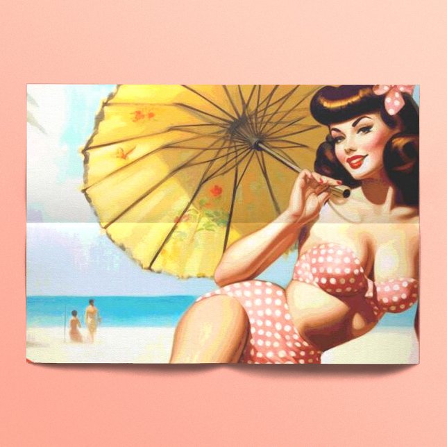 Papel De Seda Pin de verano de cosecha blanca (Subido por el creador)