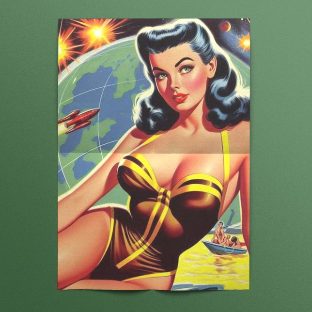 Papel De Seda Pin-up de espacio de cosecha (Subido por el creador)