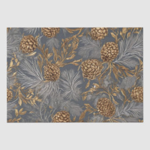 Papel De Seda Piñas y Ramas
