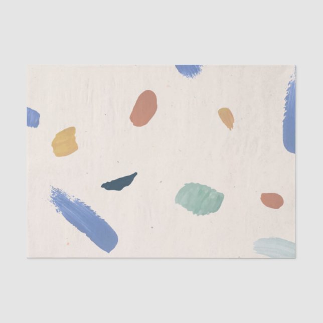 Papel De Seda Pincel, patrón continuo (Anverso)