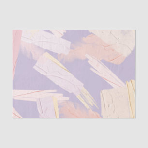 Papel De Seda Pinceladas de pintura pastel