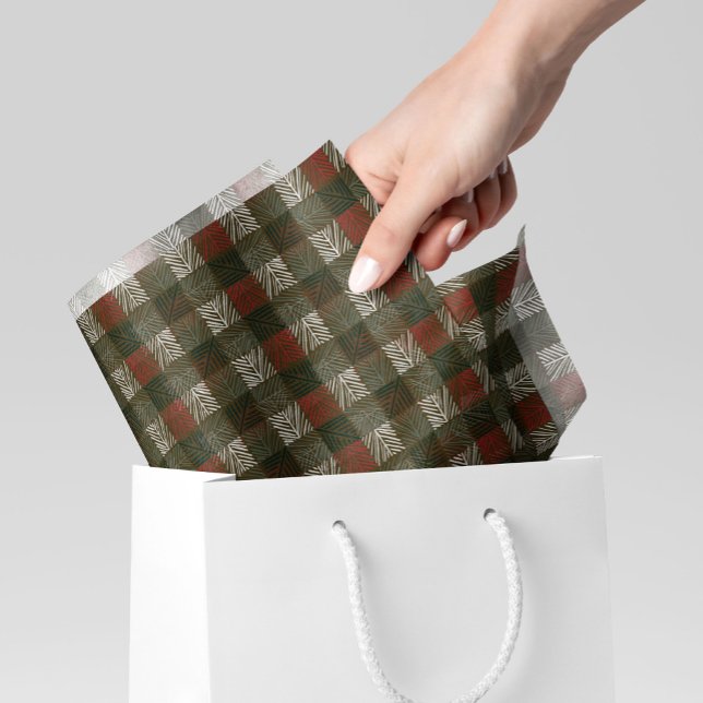 Papel De Seda Pine Needle Plaid (Subido por el creador)