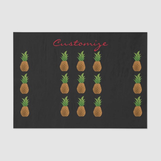 Papel De Seda Pineapples Thunder_Cove (Anverso)