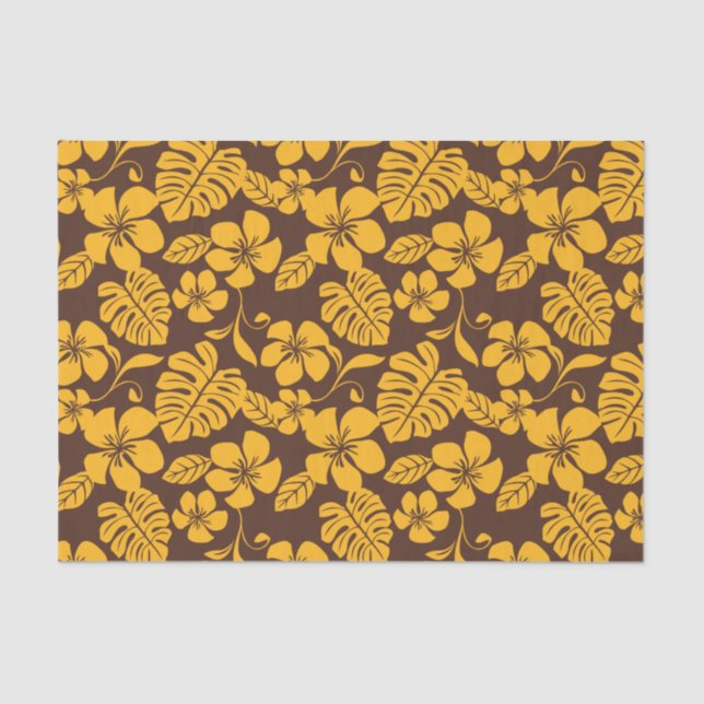 PAPEL DE SEDA PINK BIKINI (MARRÓN/ORO) (Anverso)