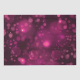 Papel De Seda Pink Bokeh