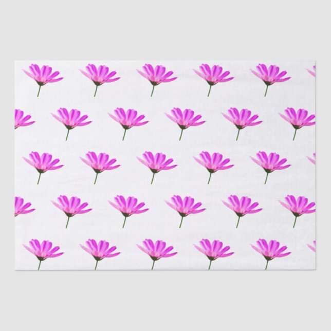 Papel De Seda Pink Daisy (Anverso)