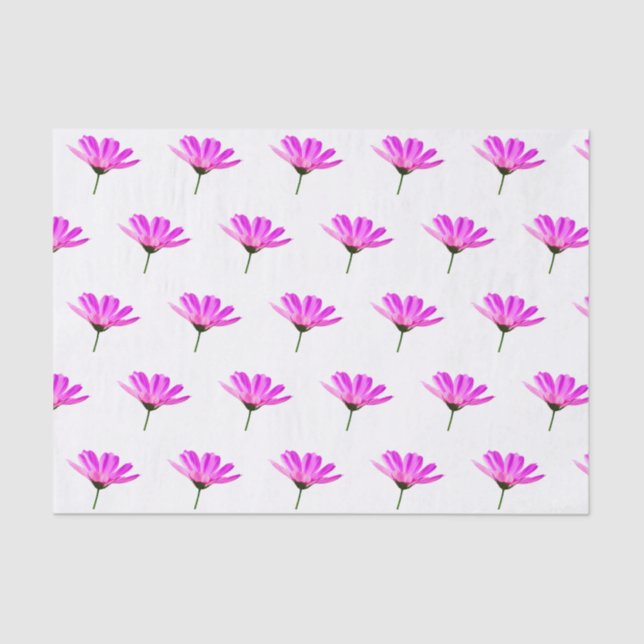 Papel De Seda Pink Daisy (Anverso)