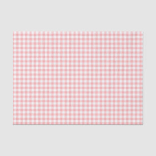 Papel De Seda Pink Gingham