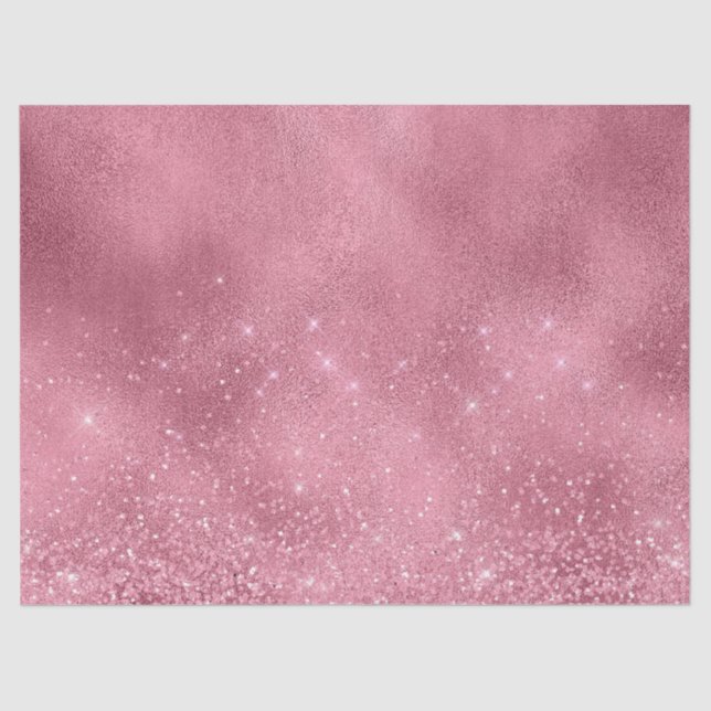Papel De Seda Pink Glitz (Anverso)