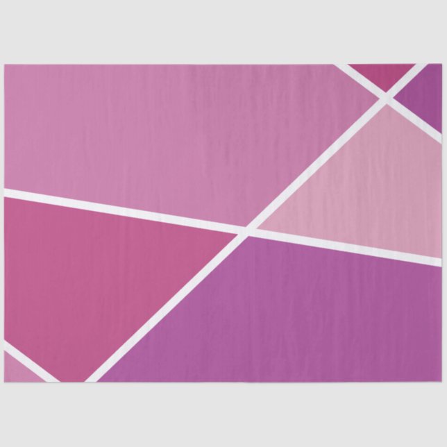 Papel De Seda Pink JanaiCreates Color Collection Tissue Paper (Anverso)
