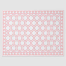 Pink Modern Bone Inlay Decoupage Paper