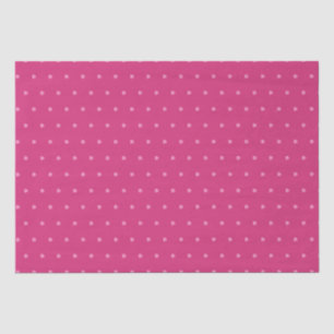 Papel De Seda Pink Polkadots-Seashells-