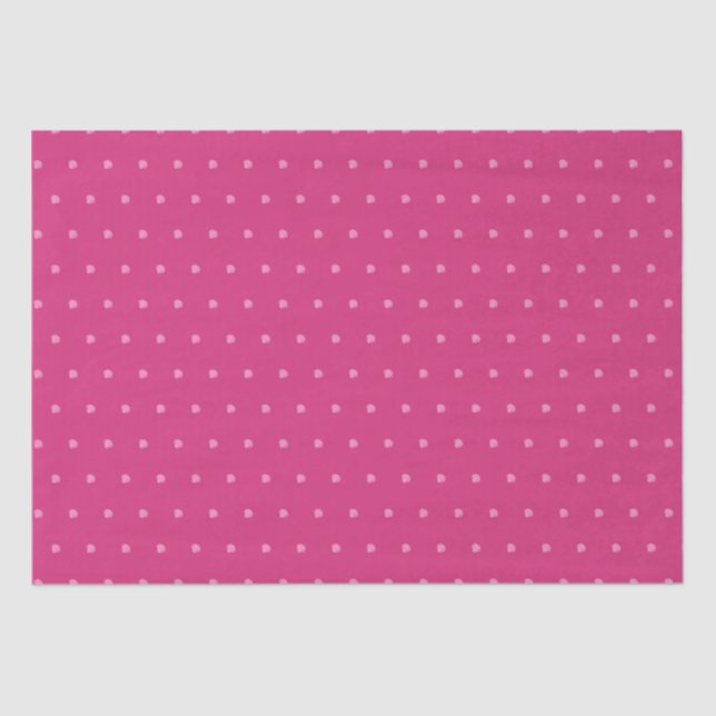 Papel De Seda Pink Polkadots-Seashells- (Anverso)