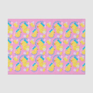Papel De Seda Pink Rubber Ducky Eres el único Fiesta