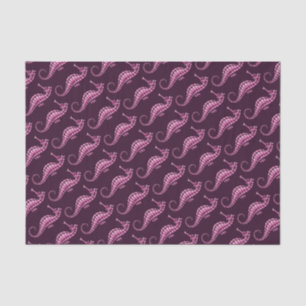Papel De Seda Pink Seahorse