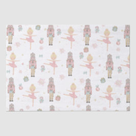 Papel De Seda Pink the Nutcracker Navidades Ballet Decoupage