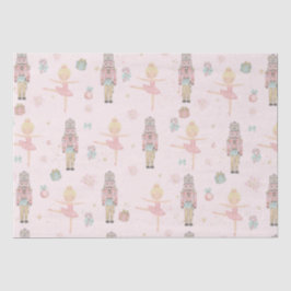 Papel De Seda Pink the Nutcracker Navidades Ballet Decoupage