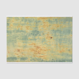 Papel De Seda Pintado verde grunge angustiado Decoración de la l