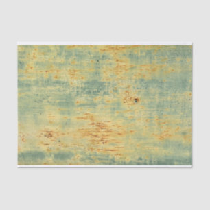 Papel De Seda Pintado verde grunge angustiado Decoración de la l