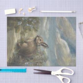 Papel De Seda Pintando Bunny DBL