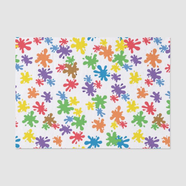Papel De Seda Pintar bandeja (Anverso)