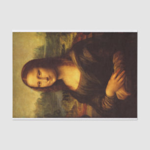 Papel De Seda Pintura Bella Artes Leonardo Da Vinci Mona Lisa