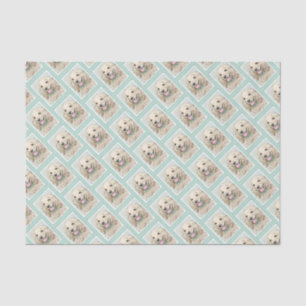 Papel De Seda Pintura Buff de Cocker Spaniel - Arte Perro Origin