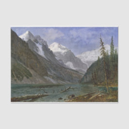 Papel De Seda Pintura de Bierstadt Lake Louise
