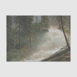 Papel De Seda Pintura de caída de Bierstadt Nevada