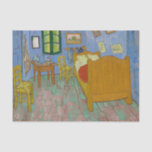 Papel De Seda Pintura de dormitorio Vincent Van Gogh<br><div class="desc">Pintura de obra maestra Van Gogh - Esta pintura de Vincent van Gogh llamada The Bedroom es una pintura de su habitación de 1889,  en el Instituto de Arte de Chicago. Era su dormitorio en Arles,  Francia,  que decoró y creó este cuadro de su dormitorio.</div>