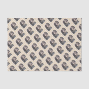 Papel De Seda Pintura de la cola de Bluetick - Ar de perro origi