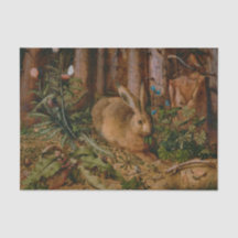 Pintura de la naturaleza forestal Hoffmann Hare