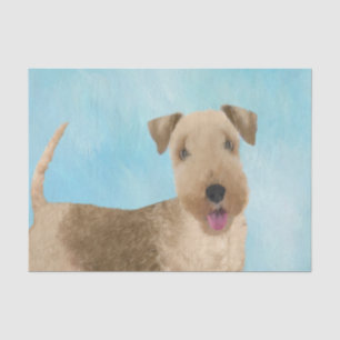 Papel De Seda Pintura de Lakeland Terrier - Arte de Perro Origin