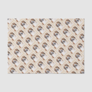 Papel De Seda Pintura de Nederlandse Kooikerhondje - Arte de per