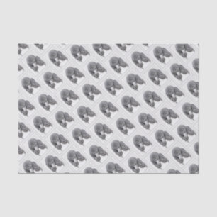 Papel De Seda Pintura de Parti Negro de canapé estándar - Arte d