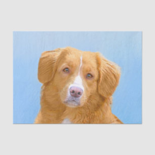 Papel De Seda Pintura de perro de la recuperación del pato de Nu