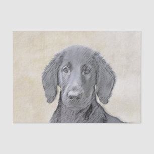 Papel De Seda Pintura de recuperación plana - Arte de perro orig