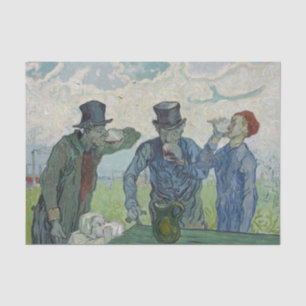 Papel De Seda Pintura de Van Gogh Drinkers