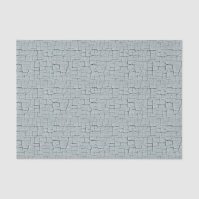 Papel De Seda Pintura del crujido del azul de hierro (Anverso)