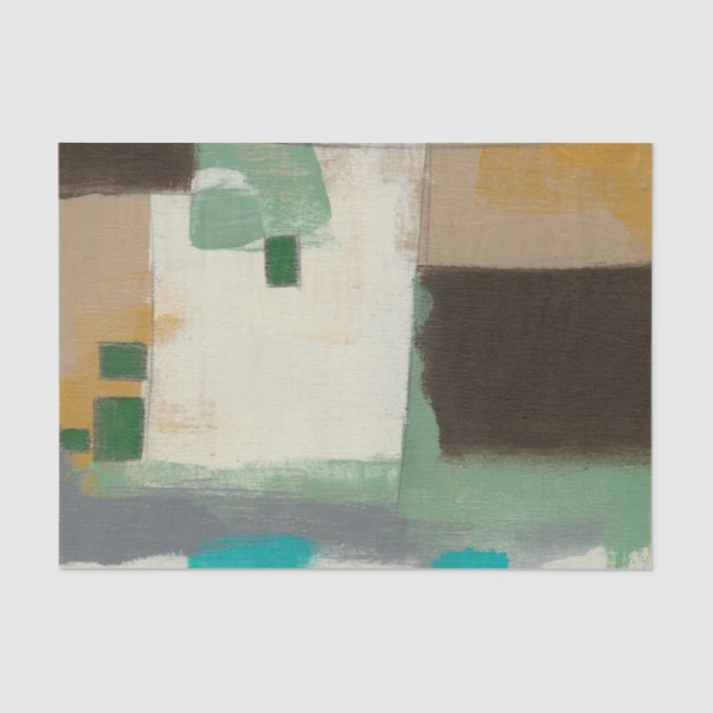 Papel De Seda Pintura expresionista con pincel fuerte (Anverso)