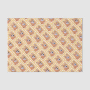 Papel De Seda Pintura finlandesa de Spitz - Arte de perro origin