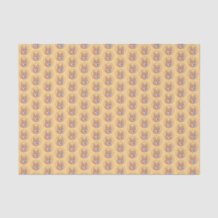 Papel De Seda Pintura finlandesa de Spitz - Arte de perro origin