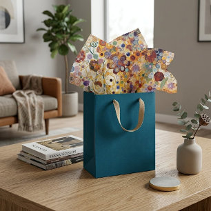 Papel De Seda Pintura floral de arte fino estilo Art Nouveau ant