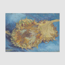 Papel De Seda Pintura floral Van Gogh Sunflowers