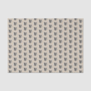 Papel De Seda Pintura inglesa de castiff (Brindle) - Arte de per