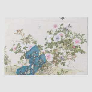 Papel De Seda Pintura japonesa de Yamamoto Baiitsu