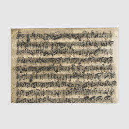 Papel De Seda Pintura musical de Hoja de Oro con problemas