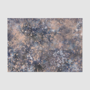 Papel De Seda Pintura salpicada de azul y rosa dorado, glamour a