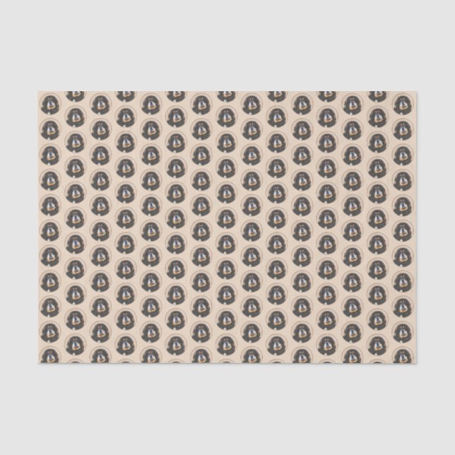 Papel De Seda Pintura tibetana de escaramuzas - Arte de perros o (Anverso)